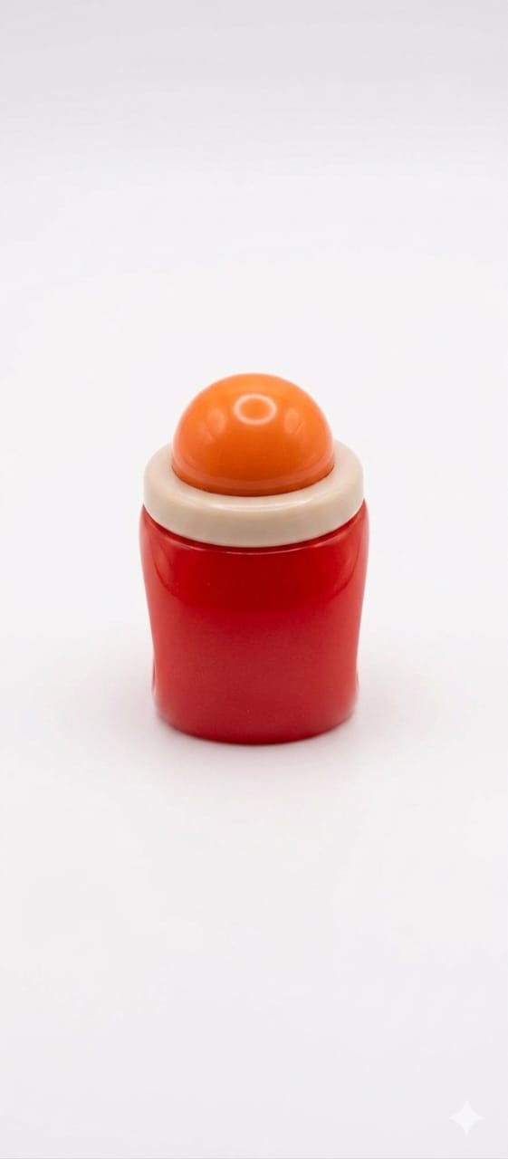 Anillo Vintage Rojo y Piedra Amarillo