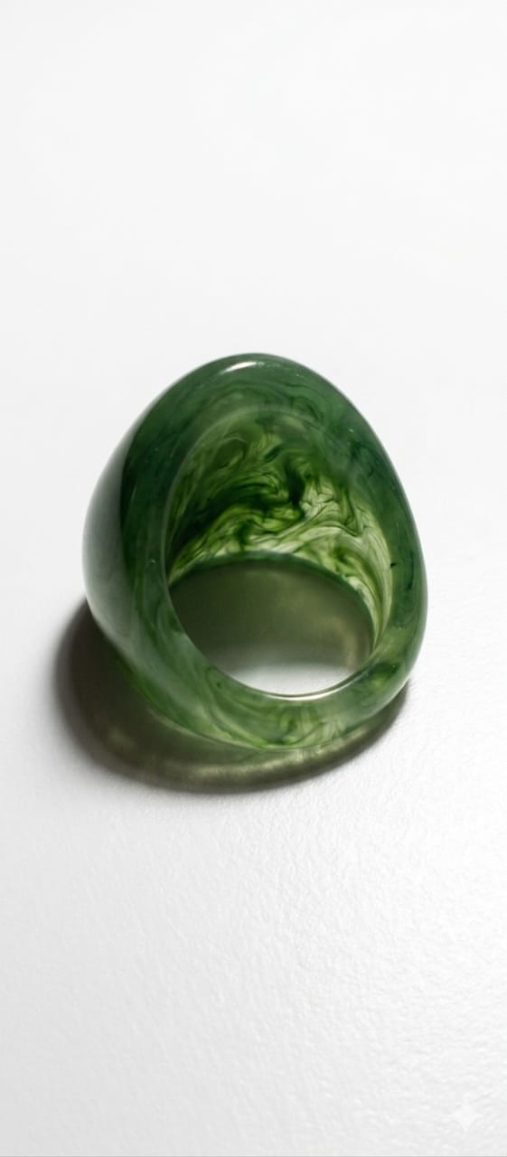 Anillo Vintage Verde