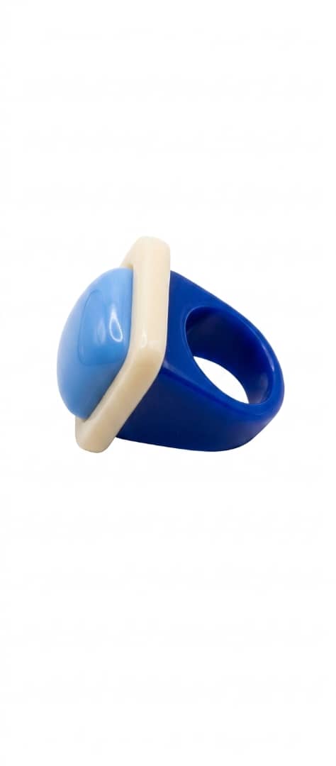 Anillo Vintage Azul