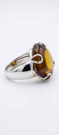Anillo de Plata 925 con Ojo de Tigre